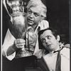 Richard Dysart and Michael McGuire in the stage production That Championship Season