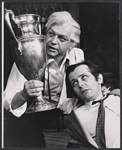 Richard Dysart and Michael McGuire in the stage production That Championship Season