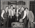 Bernie McInerney, Joseph Mascolo, Forrest Tucker, George Dzundza and Phillip R. Allen from the touring stage production That Championship Season