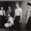 William Adler, Whitfield Connor, Jane Fonda, Sean Garrison and Mark Slade in the stage production There Was a Little Girl 