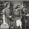 Ruth Matteson, Jane Fonda and Whitfield Connor in the stage production There Was a Little Girl 