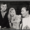 Gig Young, Barbara Ferris and Rita Gam in publicity for the stage production There's a Girl in My Soup 
