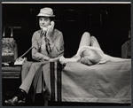 Gig Young and Barbara Ferris in the stage production There's a Girl in My Soup 