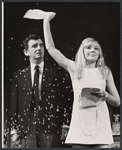 George Hall and Barbara Ferris in the stage production There's a Girl in My Soup
