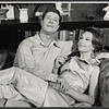 Don Ameche and Tania Elg in the touring stage production There's a Girl in My Soup