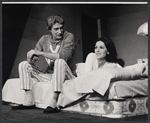 Richard Mulligan and Marlo Thomas in the stage production Thieves