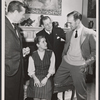 Sally Kemp, Harry Wagstaff Gribble [center] and unidentified others in the stage production The Thorntons