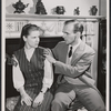 Sally Kemp and unidentified in the stage production The Thorntons