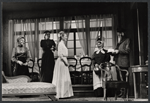 Geraldine Page, Kim Stanley, Shirley Knight, Tamara Daykarhanova and unidentified in the stage production The Three Sisters