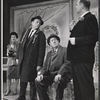 Alice Ghostley, Tom Ewell, Paul Ford and John McGiver in the stage production A Thurber Carnival
