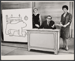 Wynne Miller, Tom Ewell and Alice Ghostley in the stage production A Thurber Carnival