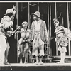 Hamilton Parris, Renee Rose, Dennis Hines and Deborah Allen in the stage production Ti-Jean and His Brothers