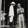 Albert Laveau [center], Leon Morenzie [right] and unidentified [left] in the stage production Ti-Jean and His Brothers