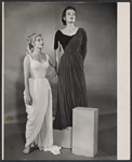 Diane Cilento and Leueen MacGrath in the stage production Tiger at the Gates