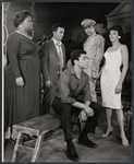 Claudia McNeil, Al Freeman Jr., Robert Macbeth, Diana Sands and Alvin Ailey in the stage production Tiger, Tiger Burning Bright