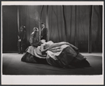 Helen Hayes [background center] and Susan Strasberg [reclining] in the stage production Time Remembered