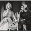 Helen Hayes and Susan Strasberg in the stage production Time Remembered