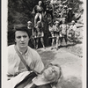 Marco St. John and Shepperd Strudwick in the stage production Timon of Athens