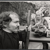 Michael Dunn and Shepperd Strudwick in the stage production Timon of Athens