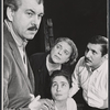 Louis Zorich, Helen Craig, Kathleen Widdoes and Tony Capodilupo in the stage production To Clothe the Naked