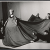Sally Kirkland [center] and unidentified others in the stage production Tom Paine