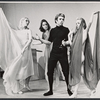 Kevin O'Connor [second from right], Sally Kirkland [right] and unidentified others in the stage production Tom Paine