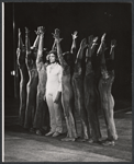 Alexandre Belin [center wearing white] and unidentified others in the dance production Tommy