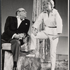 Cedric Hardwicke and Glynis Johns in the stage production Too True to Be Good