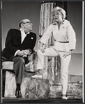Cedric Hardwicke and Glynis Johns in the stage production Too True to Be Good