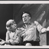 Eileen Heckart and Ray Middleton in the stage production Too True to Be Good