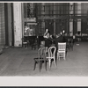 Vivien Leigh and Jean Pierre Aumont in rehearsal for the stage production Tovarich