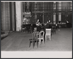 Vivien Leigh and Jean Pierre Aumont in rehearsal for the stage production Tovarich