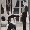 Vivien Leigh and Jean Pierre Aumont in the stage production Tovarich