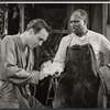 Jason Robards Jr. and Charles McRae in the stage production Toys in the Attic 