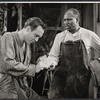 Jason Robards and Charles McRae in the stage production Toys in the Attic