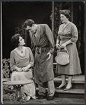 Irene Worth, Jason Robards Jr. and Maureen Stapleton in the stage production Toys in the Attic 