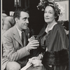 Jason Robards Jr. and Anne Revere in the stage production Toys in the Attic 