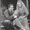 Scott McKay and Constance Bennett in the National tour of the stage production Toys in the Attic