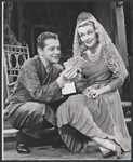 Scott McKay and Constance Bennett in the National tour of the stage production Toys in the Attic