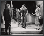 Stephen Elliott, Ben Gazzara and Mildred Dunnock in the stage production Traveller Without Luggage