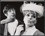 Robert Ronan and Valerie French in the 1970 stage production Trelawney of the "Wells"