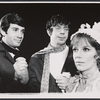 Dean Santoro, Robert Ronan and Nancy Dussault in the 1970 stage production Trelawney of the "Wells"