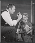 Travis Hudson and Muriel Birkhead in the stage production Triad