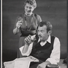 Muriel Birkhead and Travis Hudson in the stage production Triad