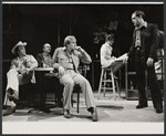 John Cullum [center] and unidentified in the stage production The Trip Back Down