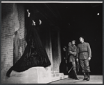 Jessica Tandy [center], Ted van Griethuysen, Pat Hingle and unidentified others in the 1961 American Shakespeare Festival production of Troilus and Cressida