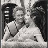 Leonard Hicks and Jane White in the 1965 Central Park production of Troilus and Cressida