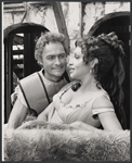 Leonard Hicks and Jane White in the 1965 Central Park production of Troilus and Cressida