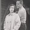 Rosemary Harris and Charlton Heston in the stage production The Tumbler