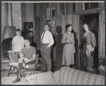 Elizabeth Wilson, Darren McGavin, Tom Ewell, Kaye Lyder and Sylvia Daneel in the stage production Tunnel of Love